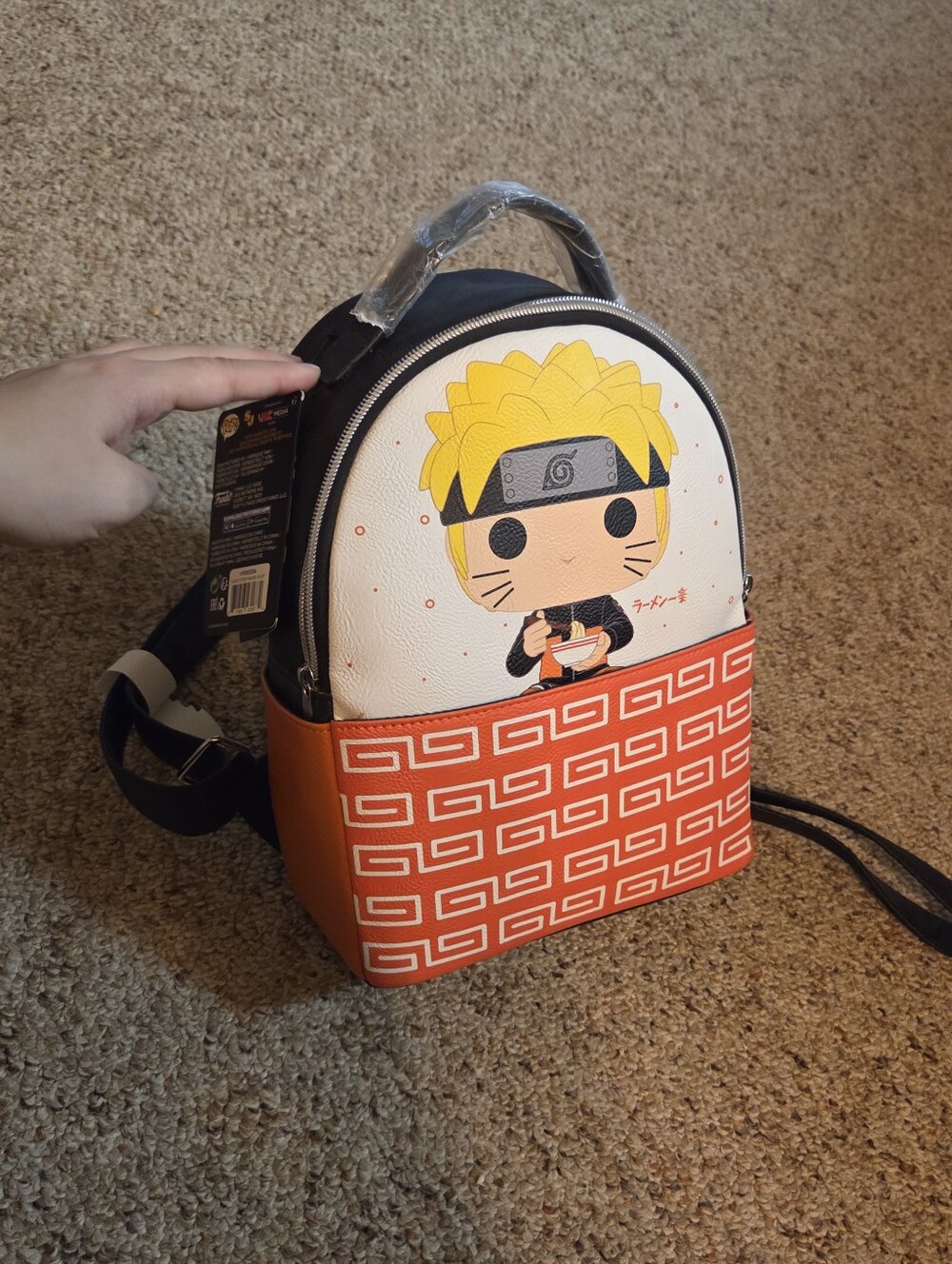 Naruto Funko Pop Ramen Ship Backpack